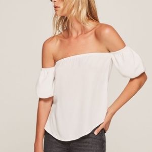 Reformation Pamplemousse top